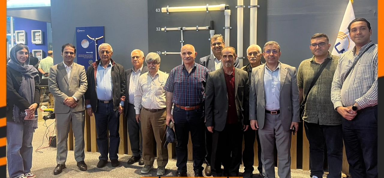 بازدید اعضای انجمن تاسیسات مکانیک مازندران از نمایشگاه تاسیسات تهران